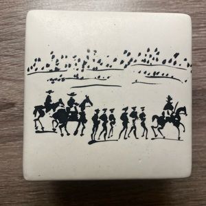 Picasso - Small Porcelain Trinket/Jewelry Box